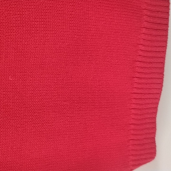 Isabella's Closet Sexy Festive Red Elf Crew Neck Sweater 100% Cotton Size S - Picture 13 of 16